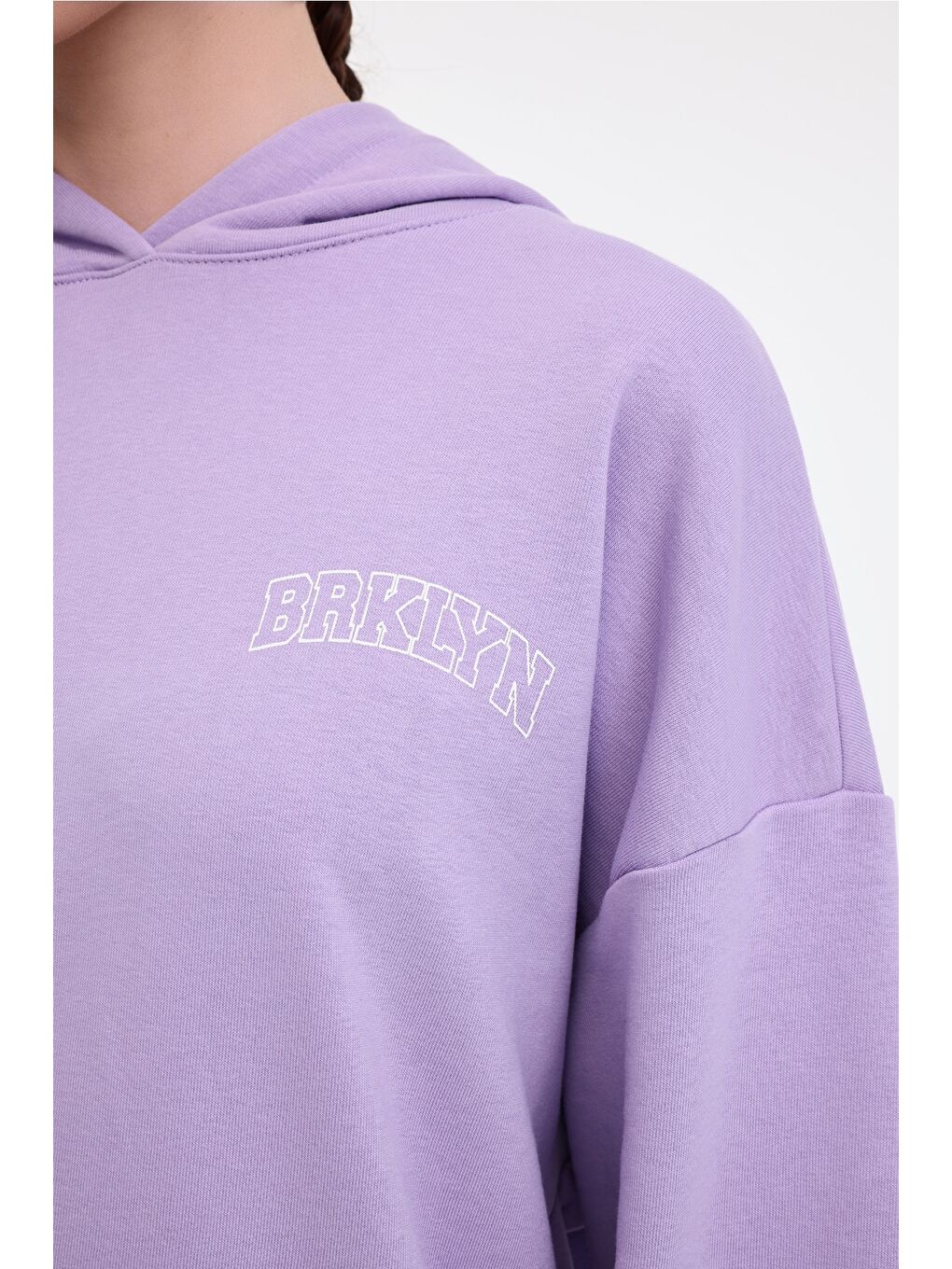 WL MARIANNE 17SSK108 5FX Mor Kadın Sweatshirt-3