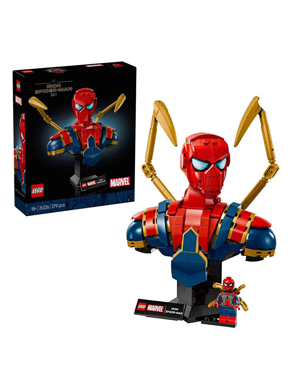 Marvel Iron Örümcek Adam Büstü 76326