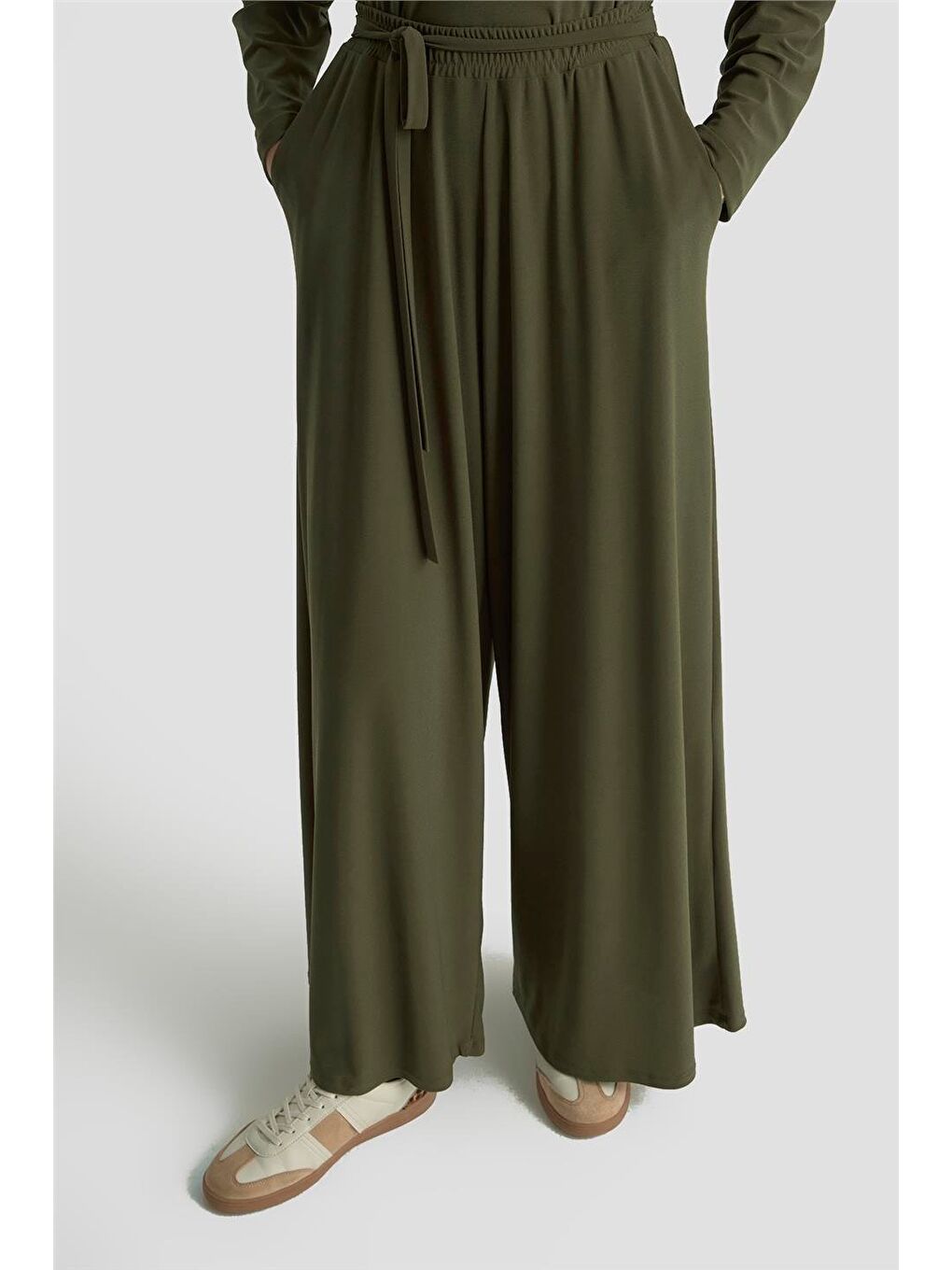 3'Lü Örme Takım 25Kd1057 Haki-3