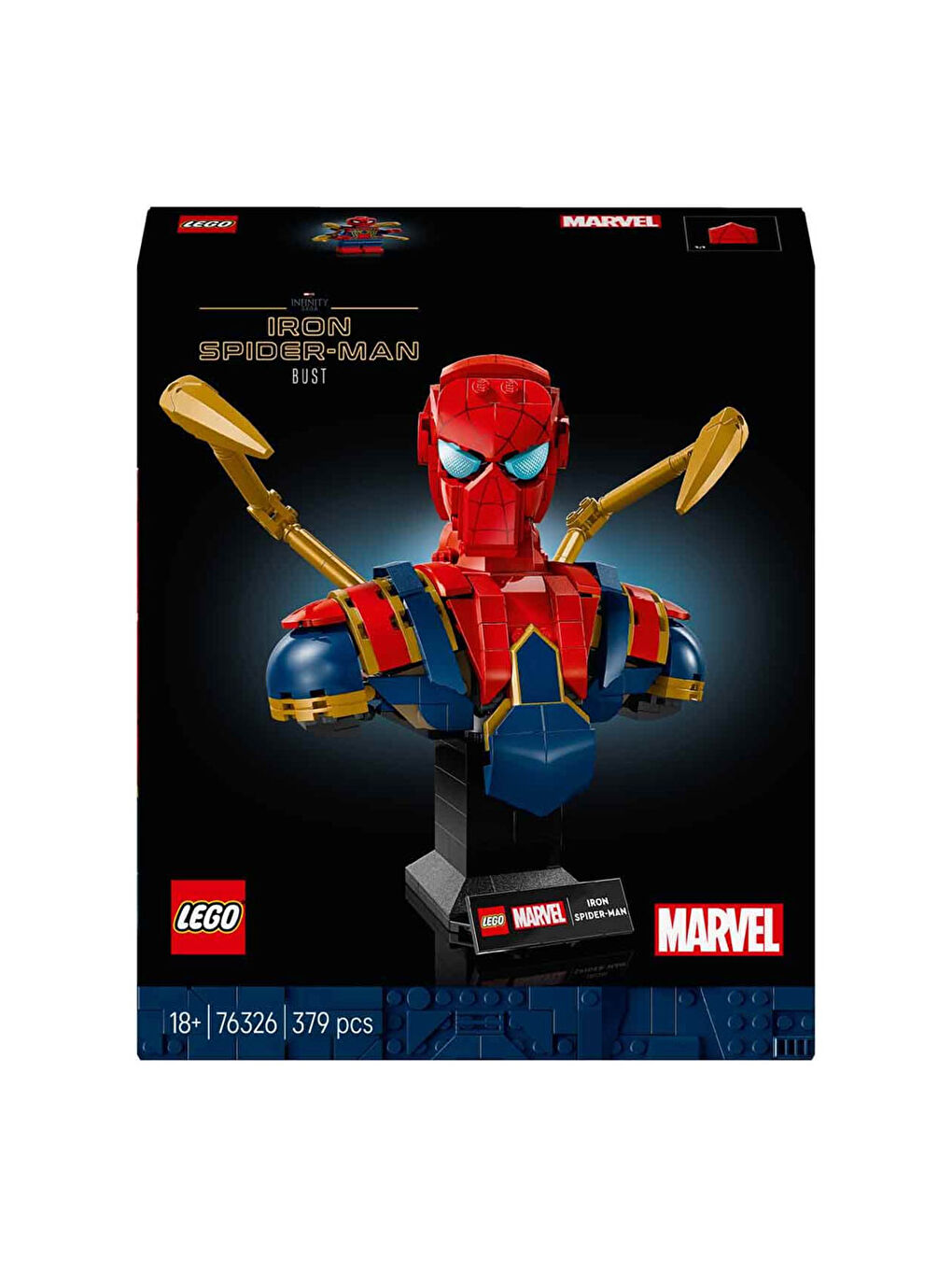 Marvel Iron Örümcek Adam Büstü 76326-1