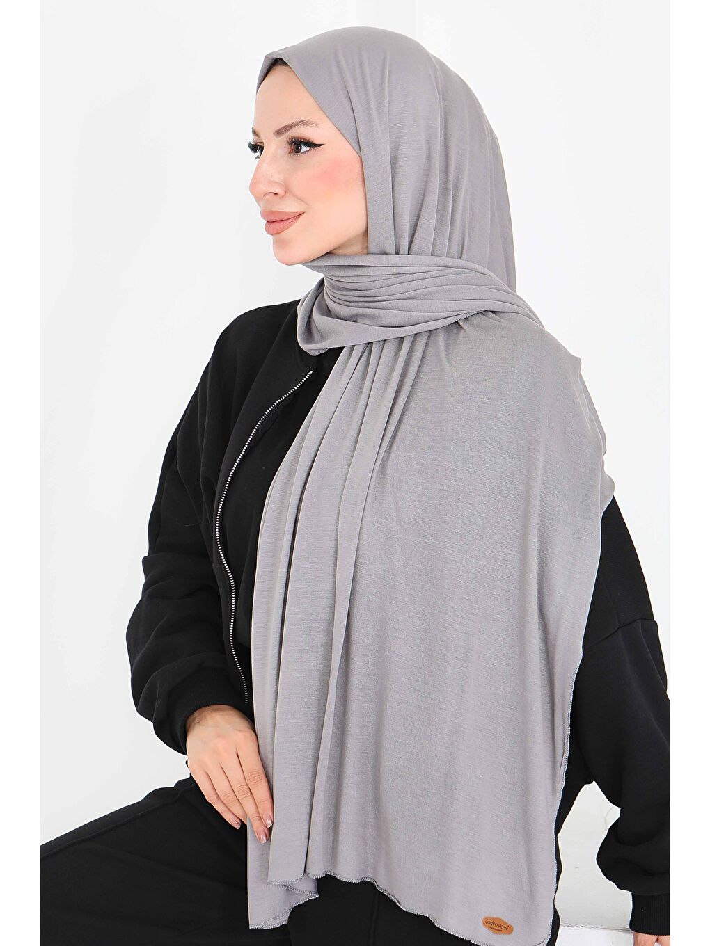 Penye Şal Gri - 27854-GRI-1