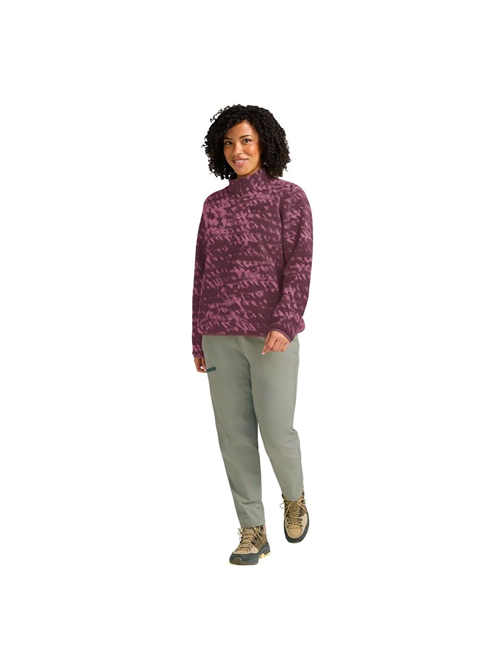 Big Sky Hz Kadın Pembe Polar-1