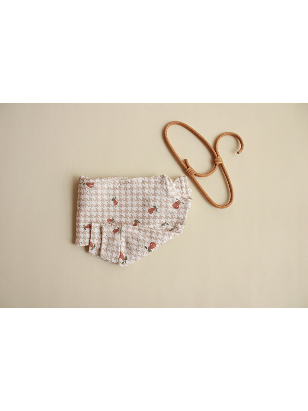 Bej Pear Woodie Serisi Tulum-6