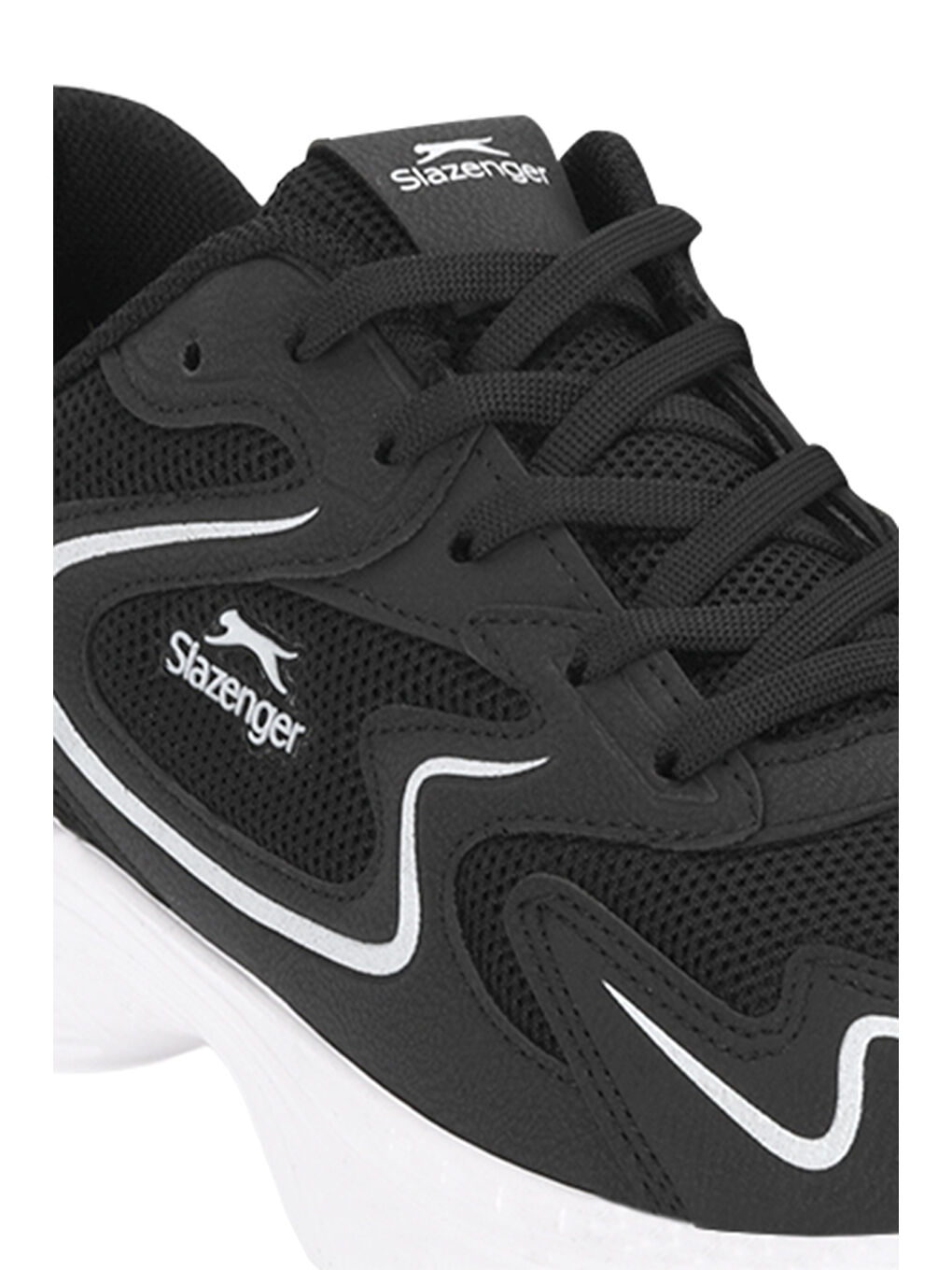 ELIJAH I Erkek Siyah / Beyaz Koşu & Yürüyüş Spor Ayakkabısı-3