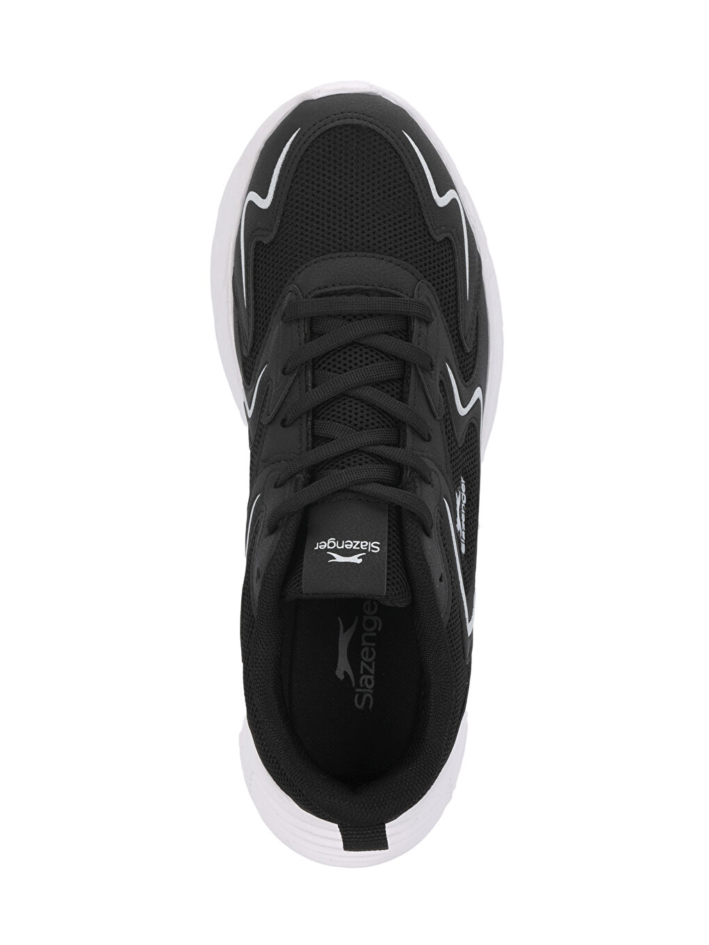 ELIJAH I Erkek Siyah / Beyaz Koşu & Yürüyüş Spor Ayakkabısı-4