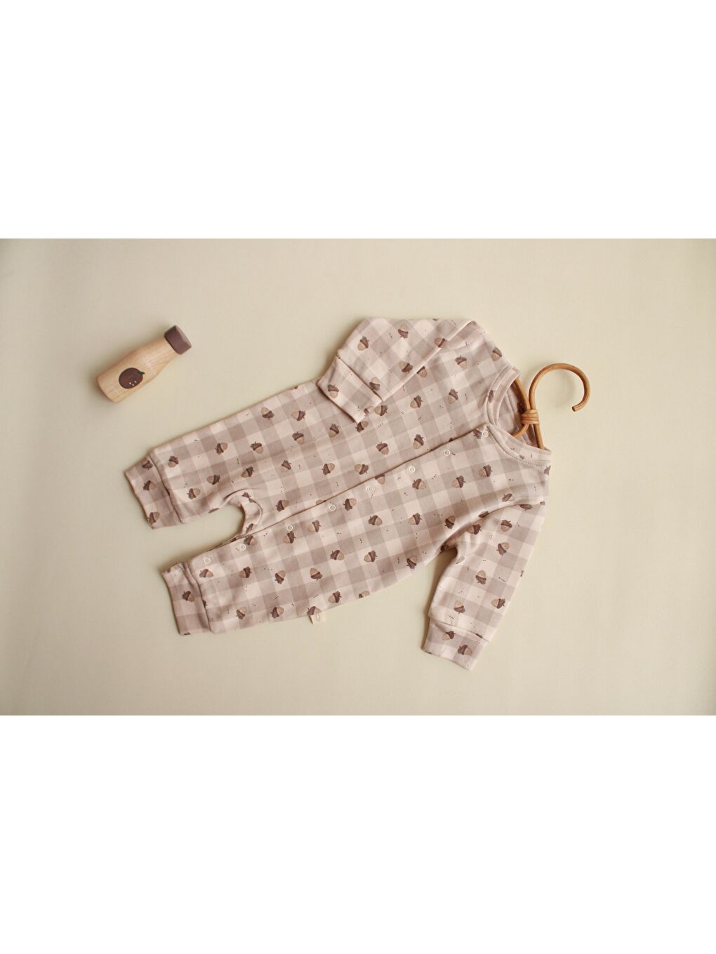 Bej Acorn Woodie Serisi Tulum-1