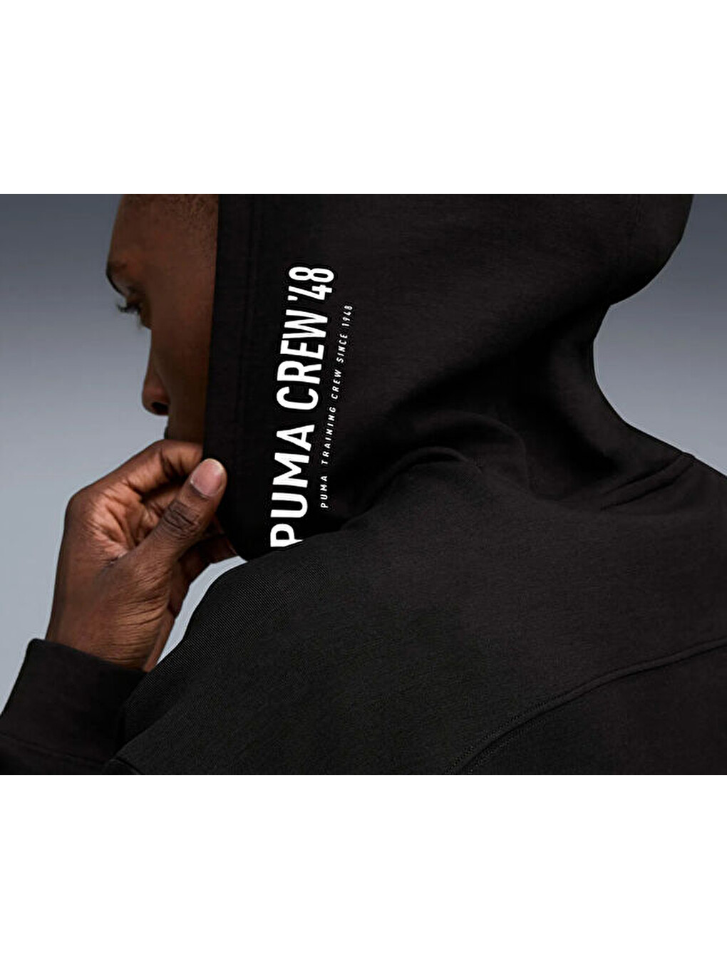 M Cloudspun Hoodie Erkek Günlük Sweatshirts 52759501 Siyah-4
