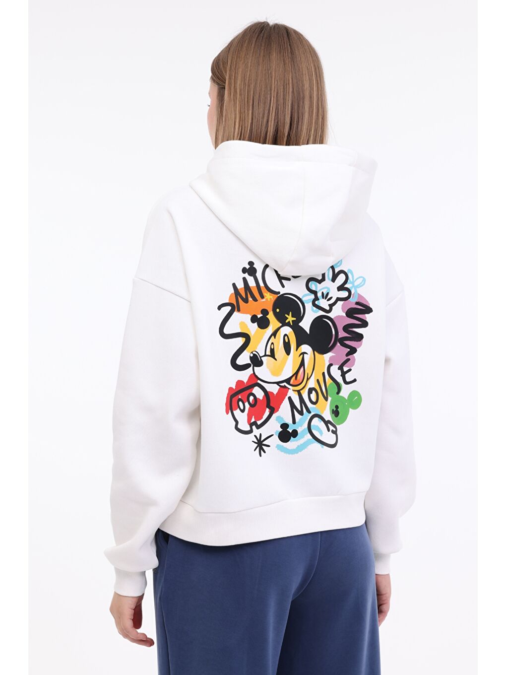 Bej WL APRIL 17GFL913 3PR Ekru Kadın Sweatshirt-1