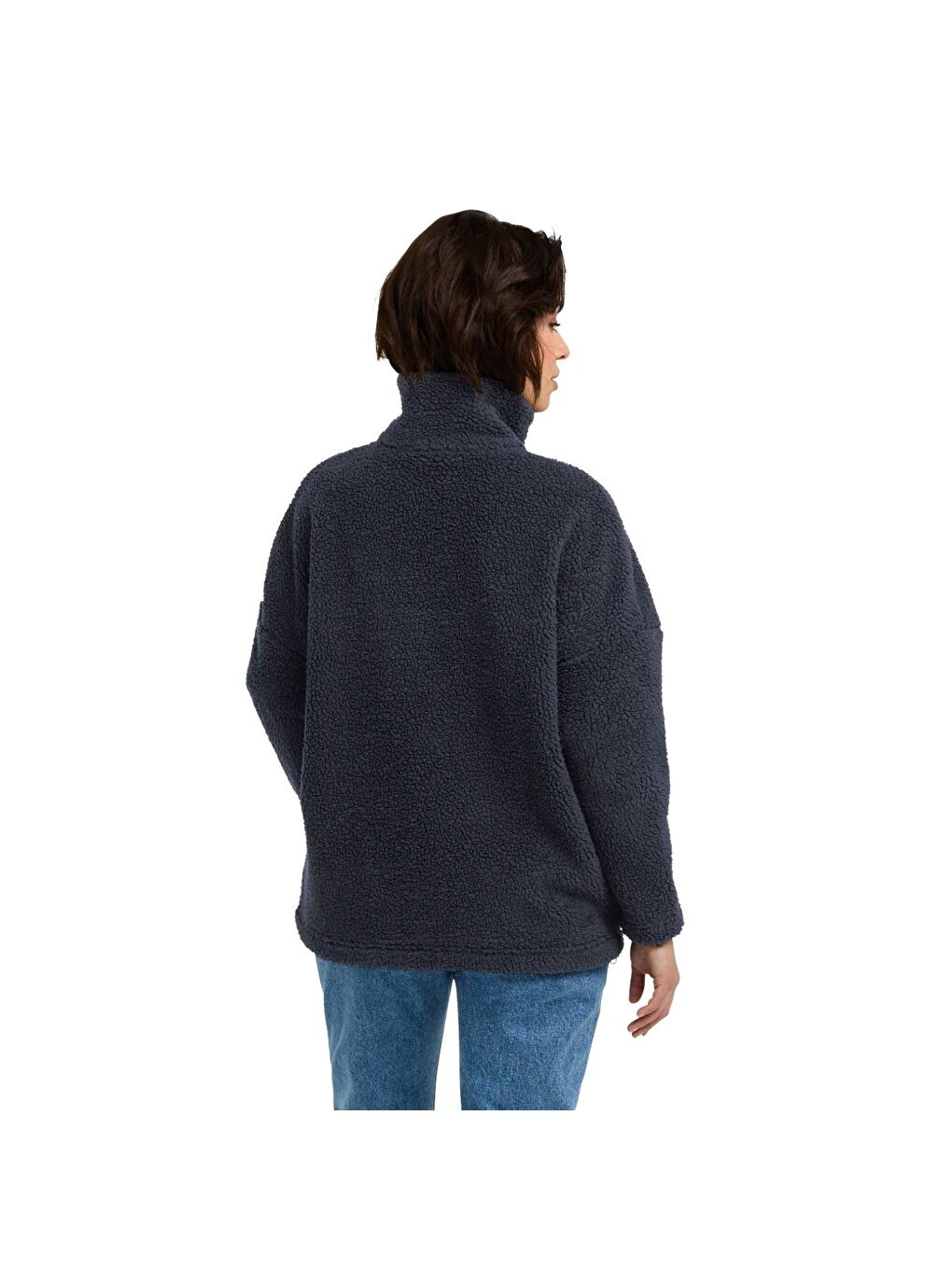 Lacivert Stone Lite Kadın Mavi Outdoor Ceketi-5