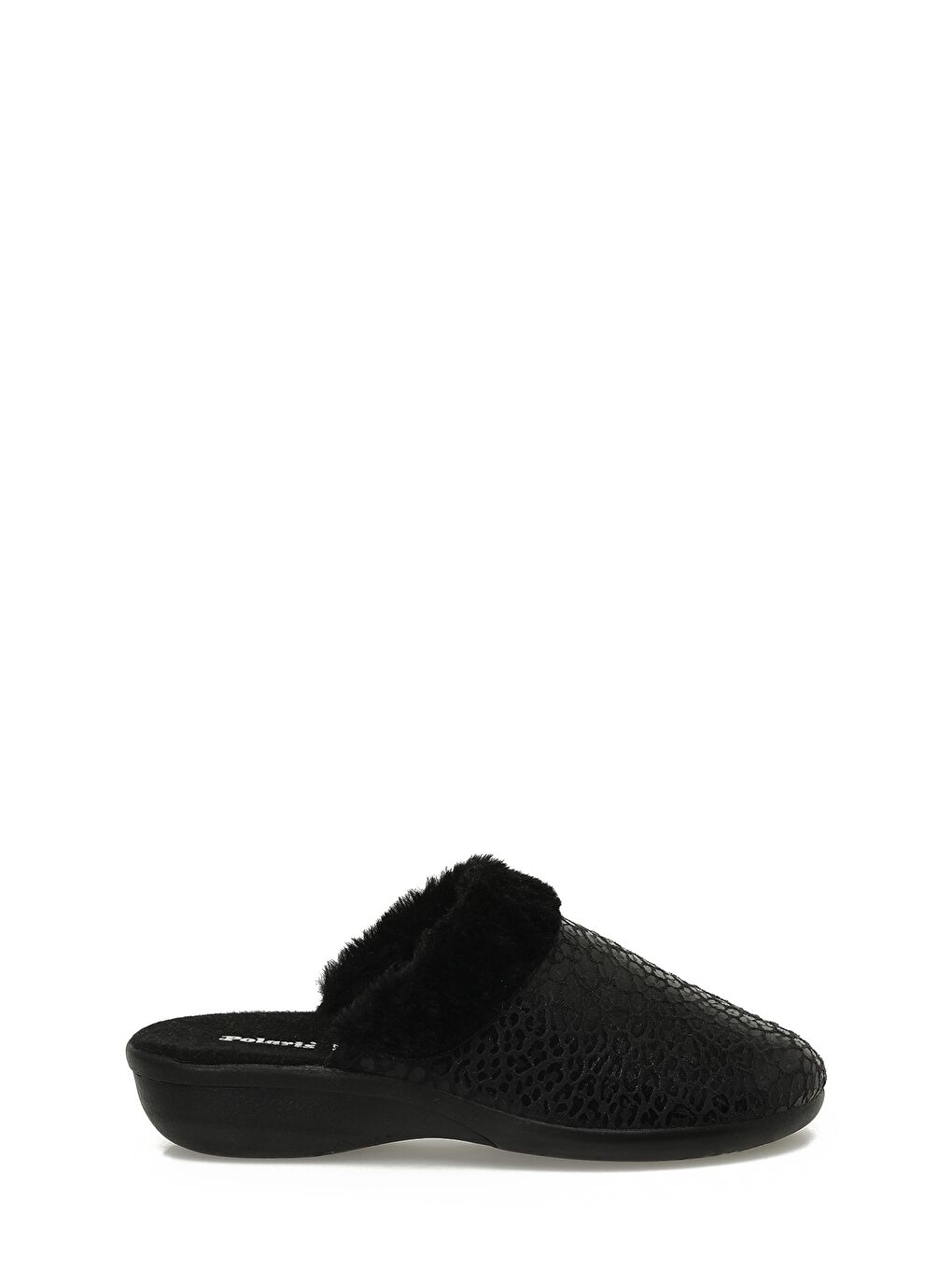 609017.Z5PR Siyah Kadın Ev Terliği