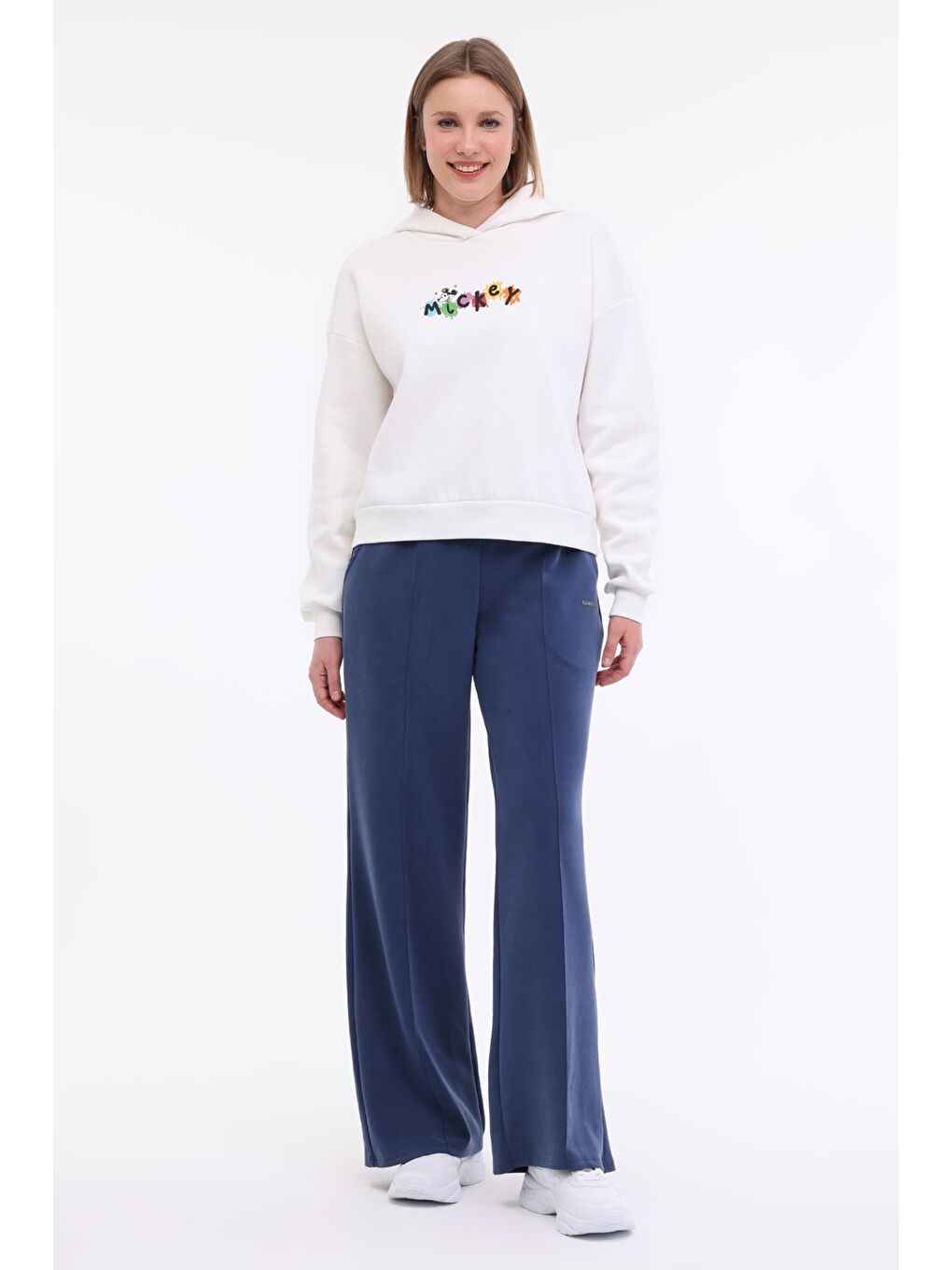 Bej WL APRIL 17GFL913 3PR Ekru Kadın Sweatshirt-2