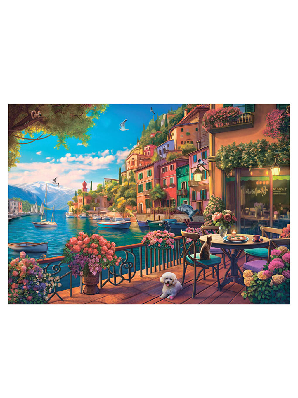 Puzzle 700 XL Parça Cafe Como 2705-1