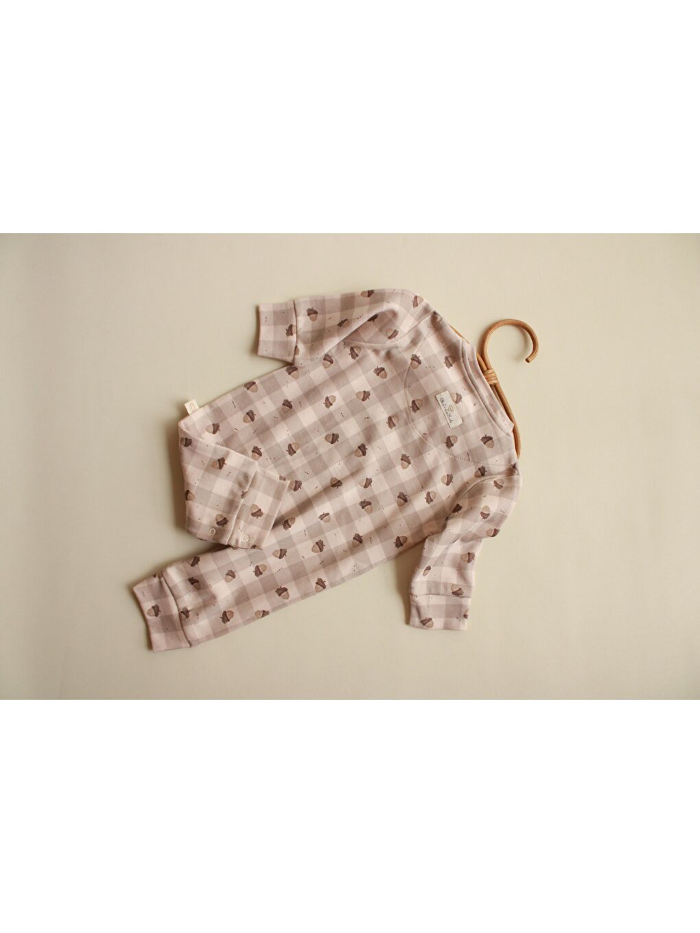 Bej Acorn Woodie Serisi Tulum-6