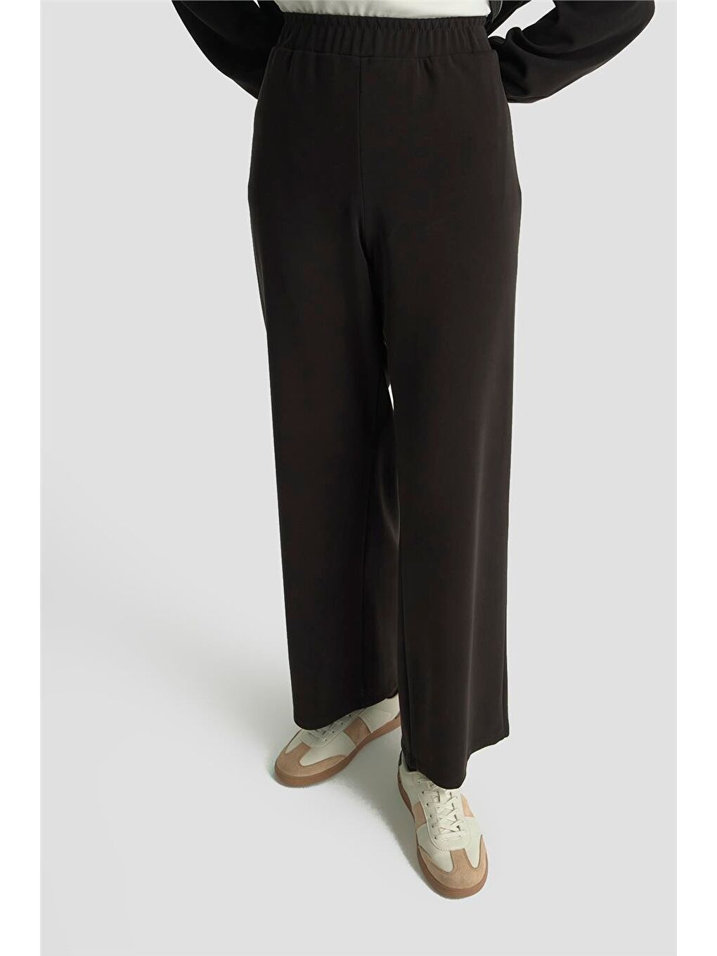 Biyeli Örme Takım 25Kd1176 Siyah-3