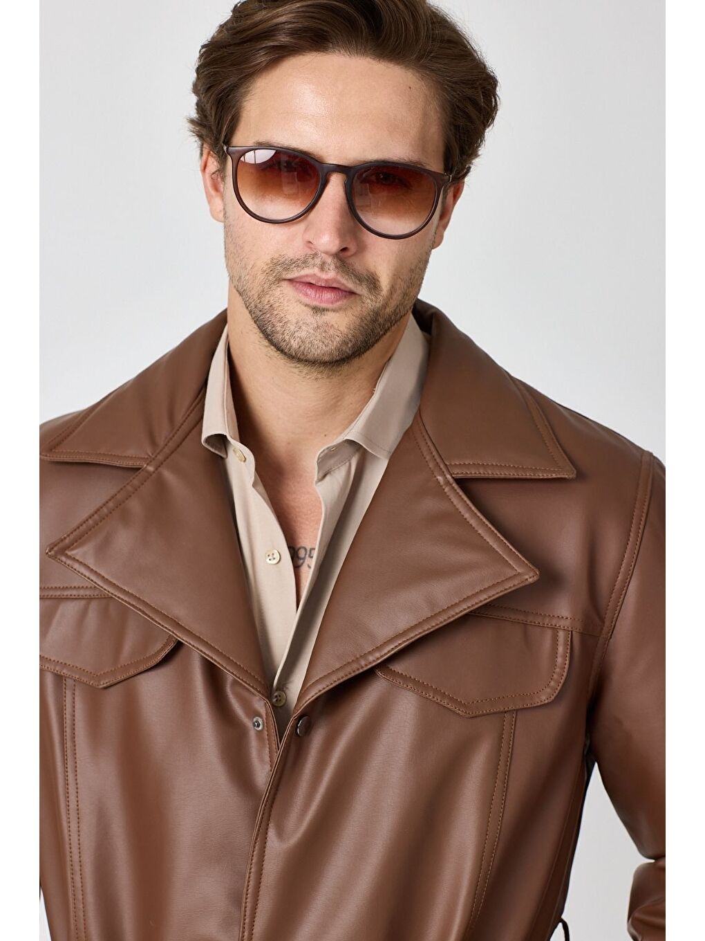 Kahverengi Vibes x Avmteks Ceket 001-3