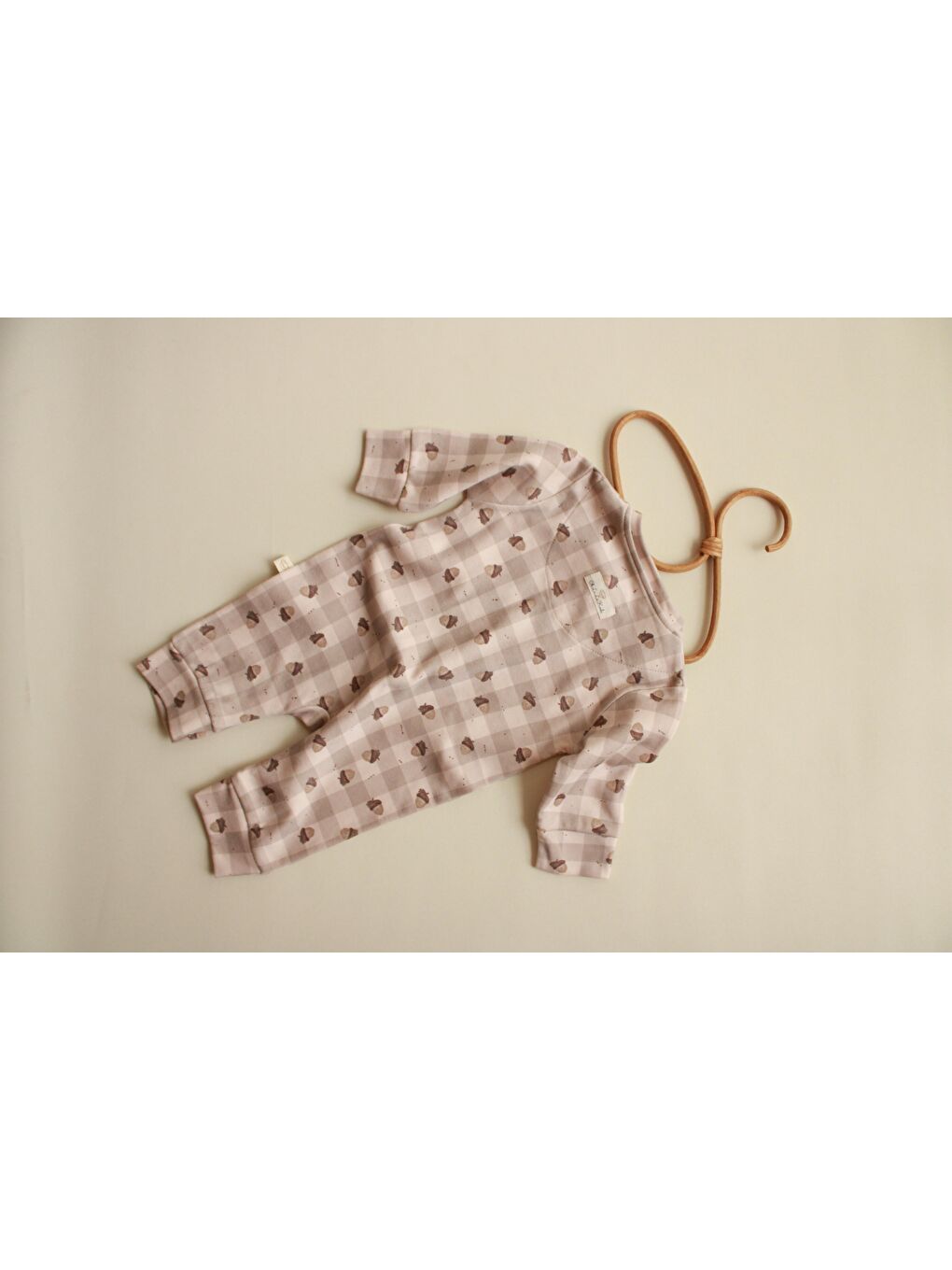 Bej Acorn Woodie Serisi Tulum-7