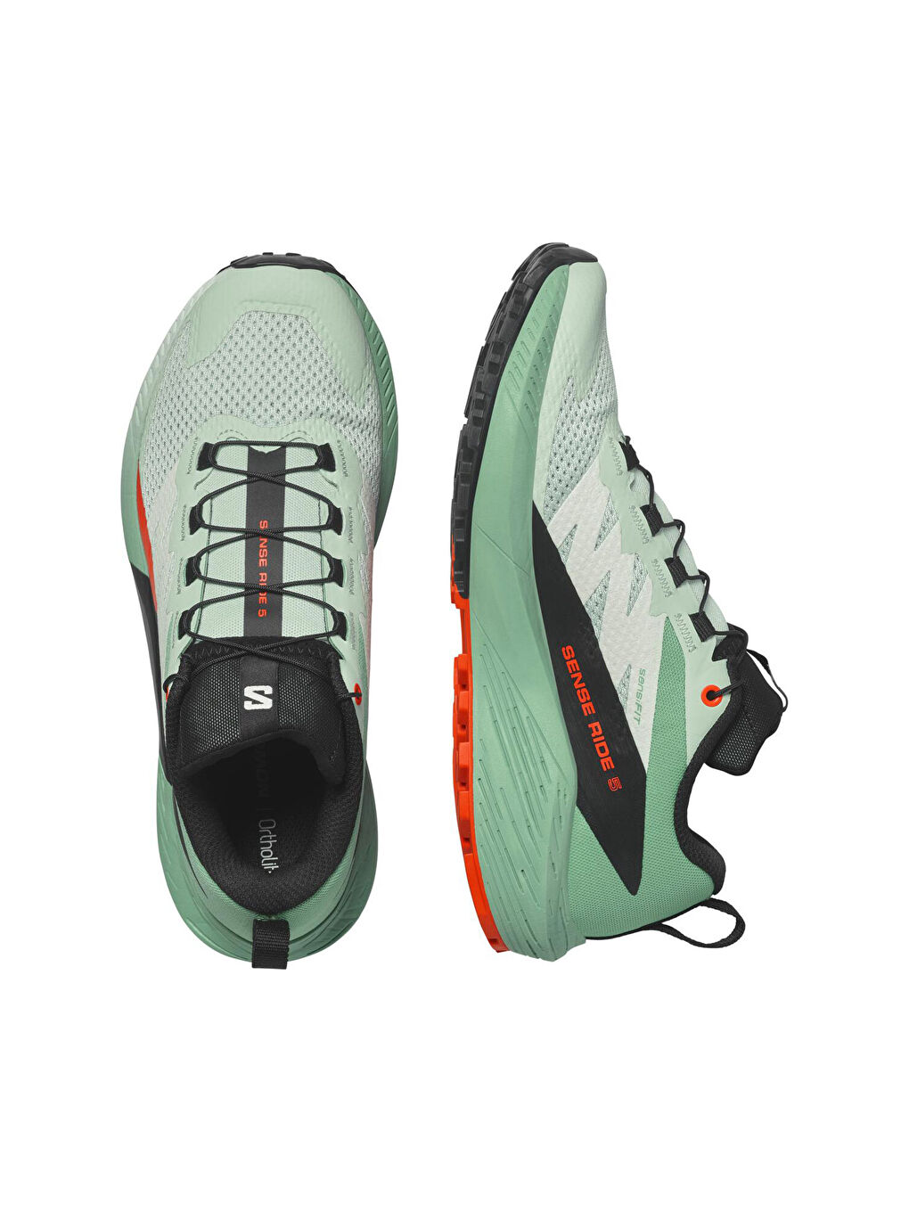 Sense Ride 5 Kadın Yeşil Patika Koşusu Ayakkabısı-2