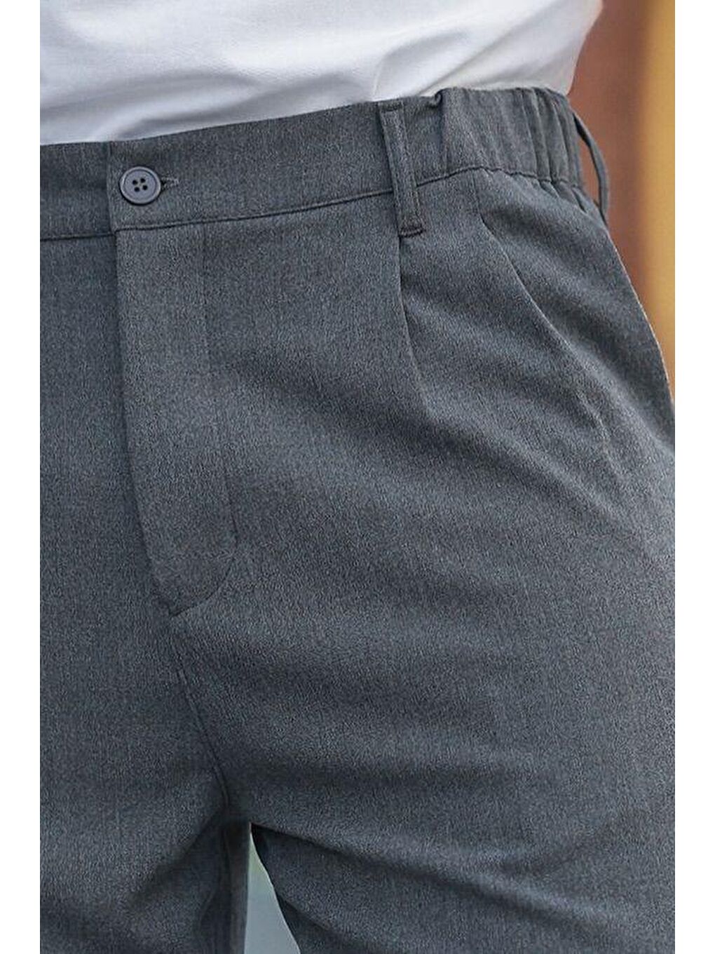 Antrasit  Erkek Kumaş Pantolon E6577-2