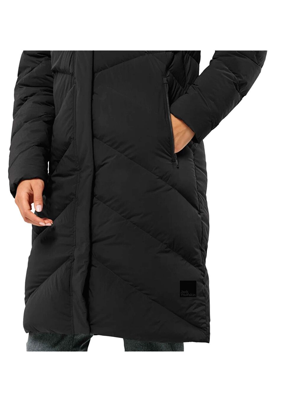 Marienplatz Coat Rds Kadın Siyah Outdoor Ceketi-4
