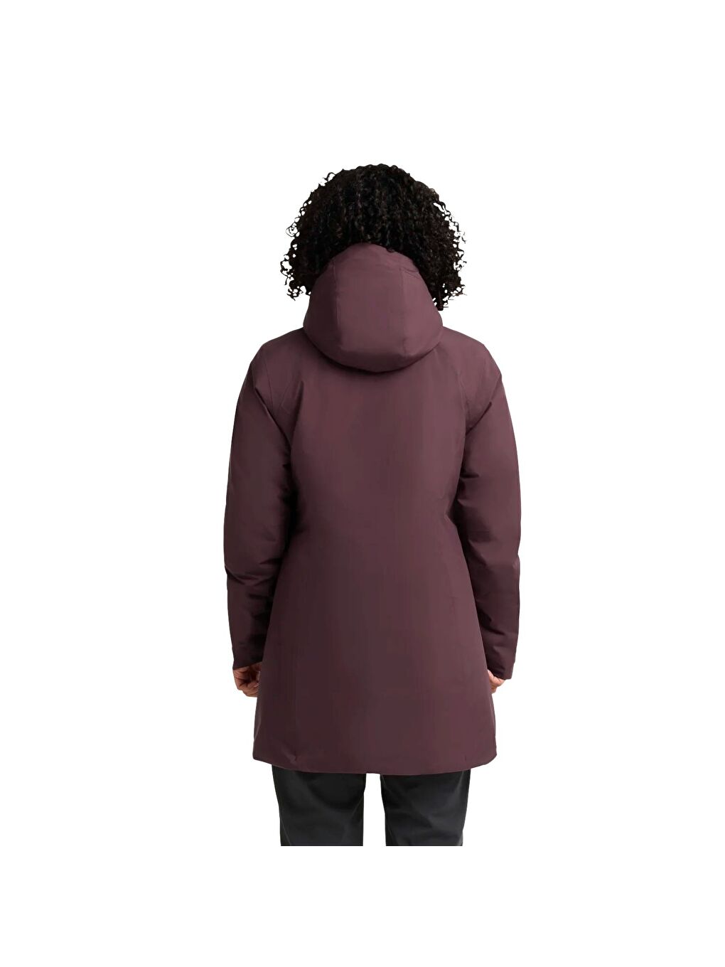 Mürdüm Heidelstein Ins Kadın Mor Outdoor Ceketi-5