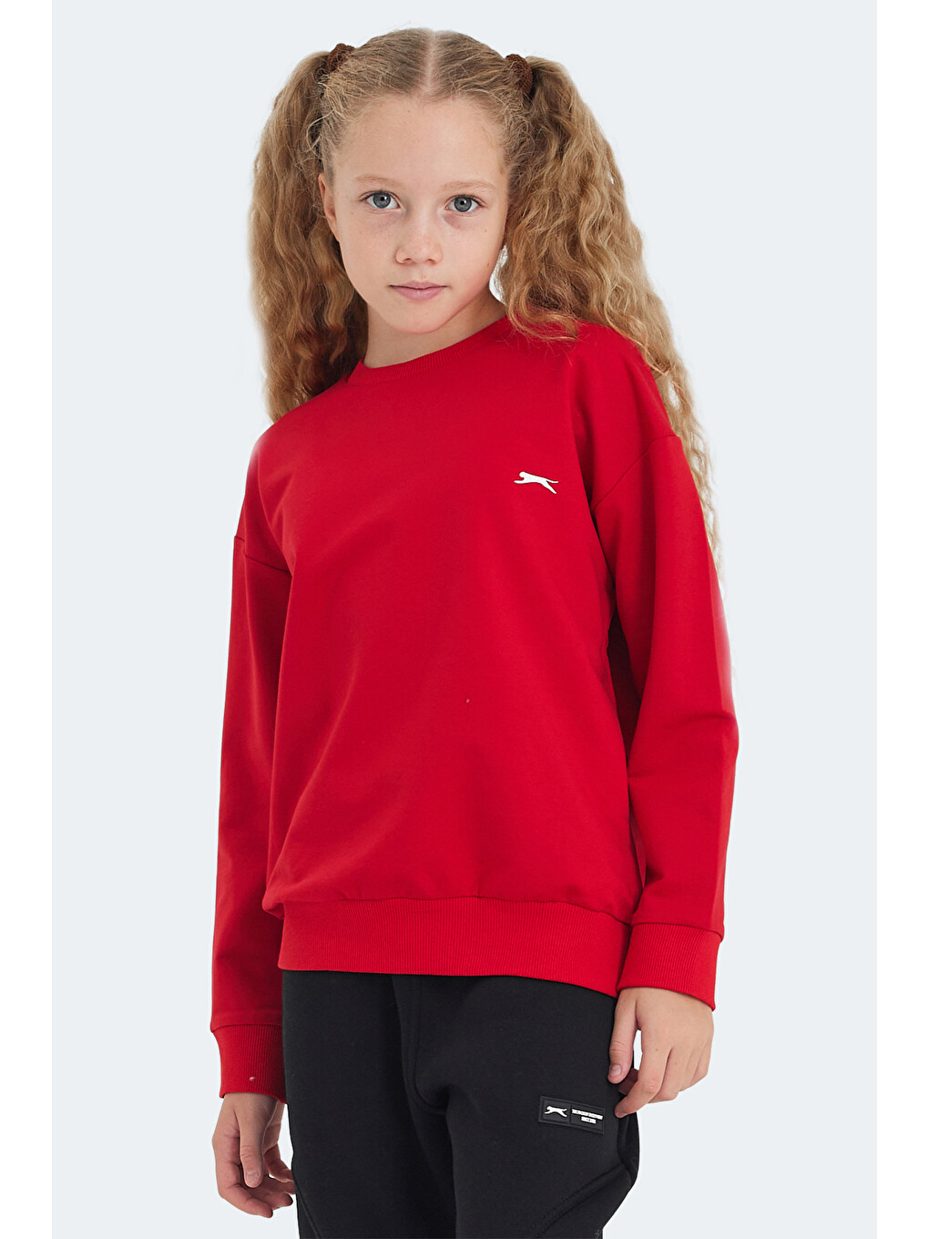 Luppa In Unisex Çocuk Kırmızı Sweatshırt-1