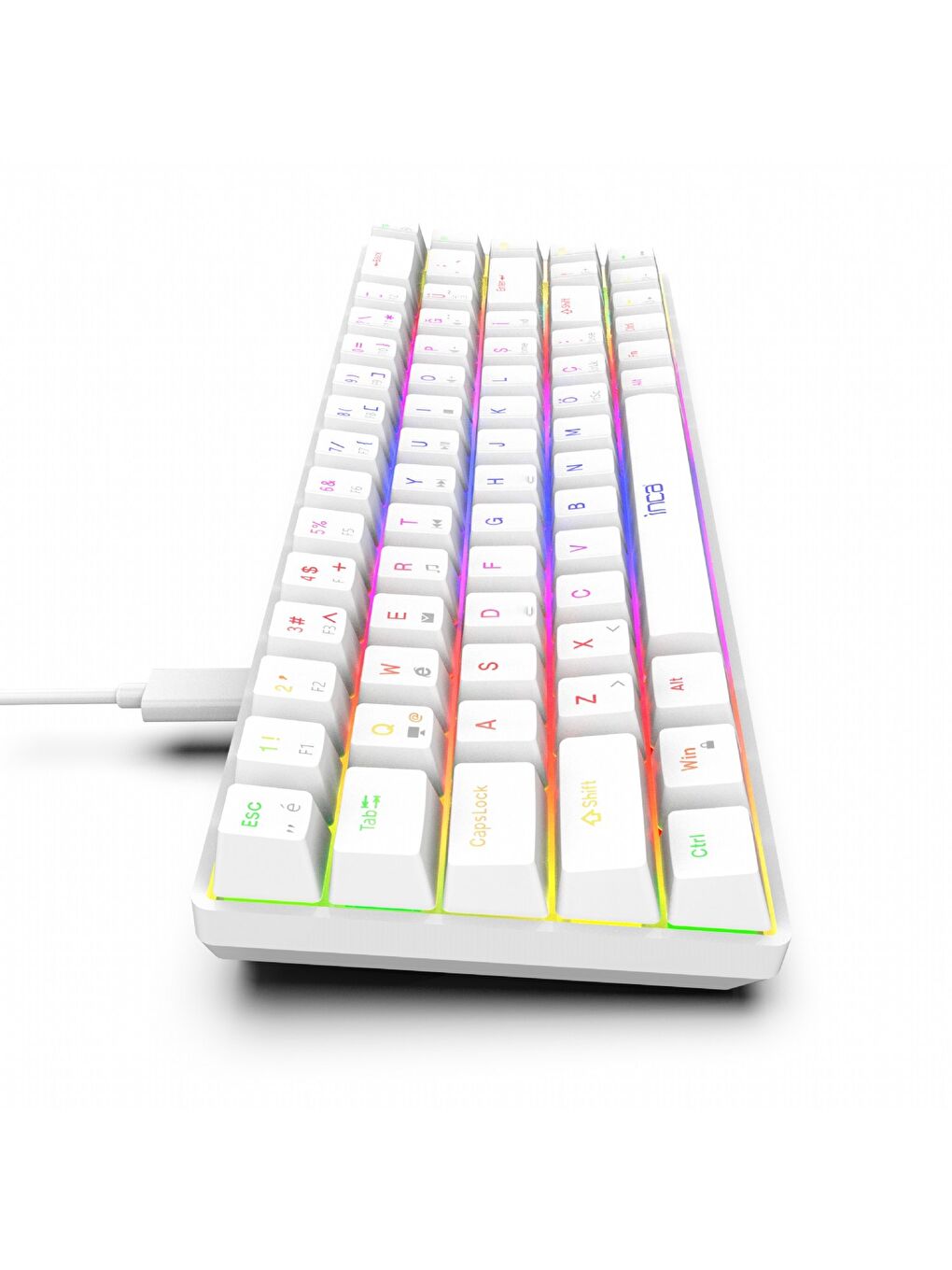 IKG-453 Empousa 68 Keys Red Switch Full Rainbow Mechanical Keyboard-4