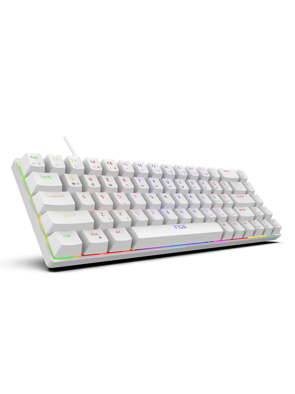 IKG-453 Empousa 68 Keys Red Switch Full Rainbow Mechanical Keyboard-5