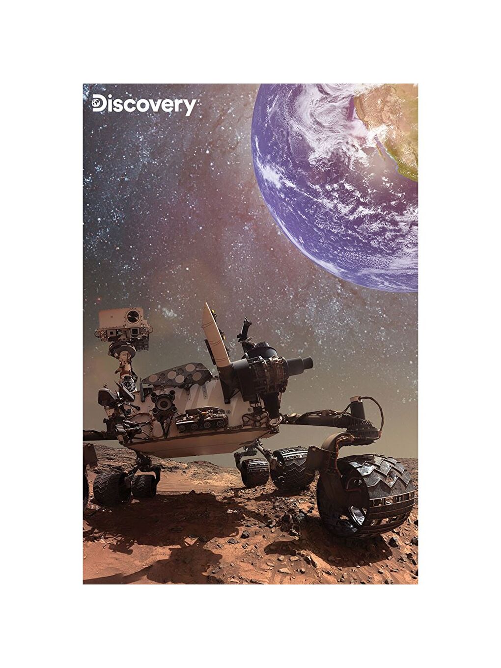Discovery Mars Aracı ve Astronot İkili Puzzle 200 Parça 10232-1