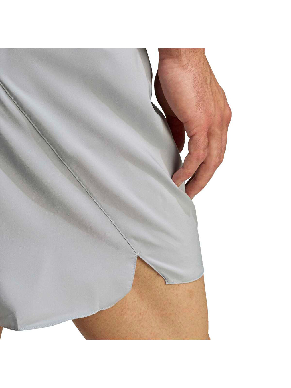 Running Essentials Erkek Gri Şort-1