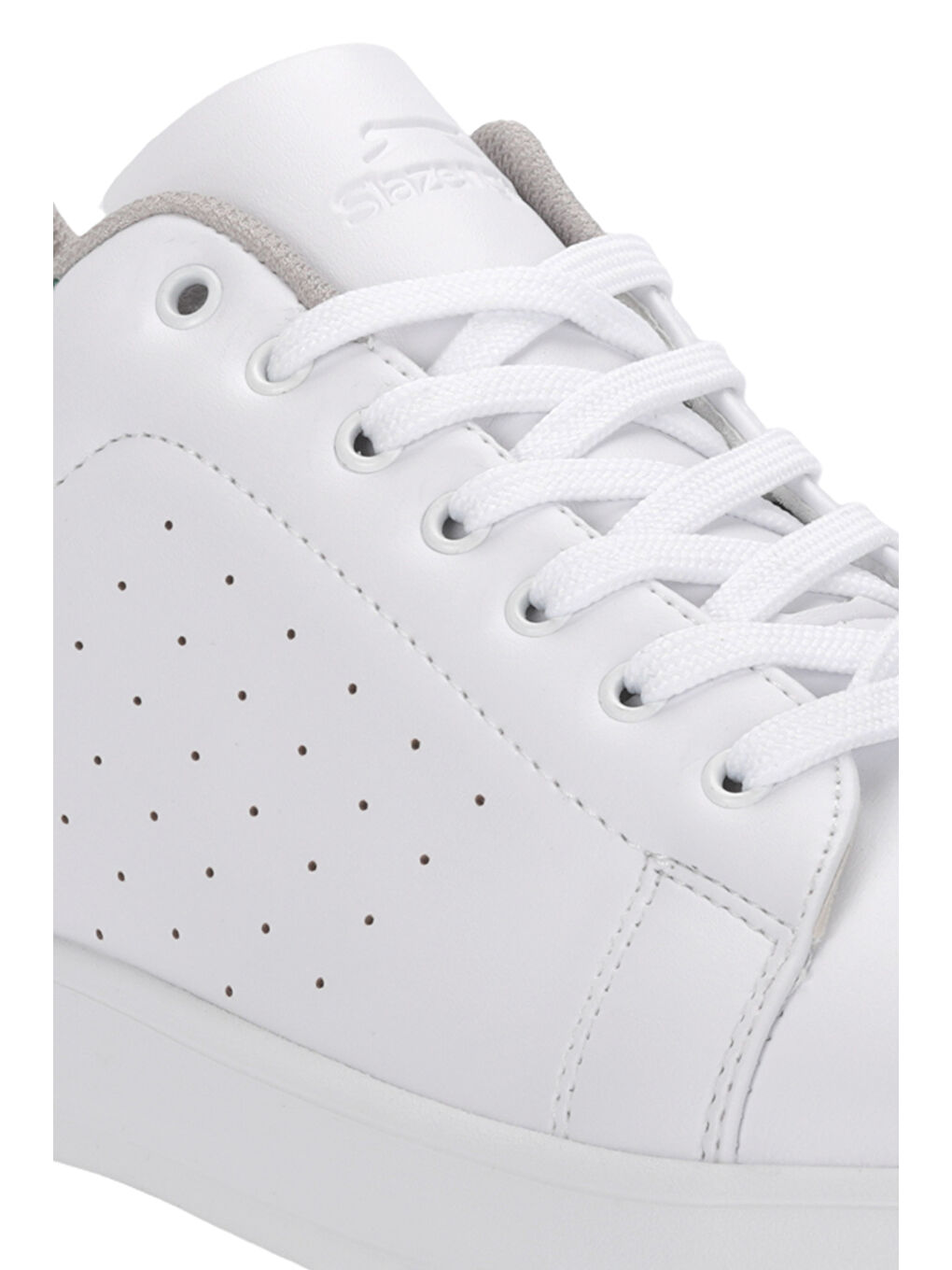 PIERO I Erkek Beyaz / Yeşil Günlük Spor Ayakkabısı-3