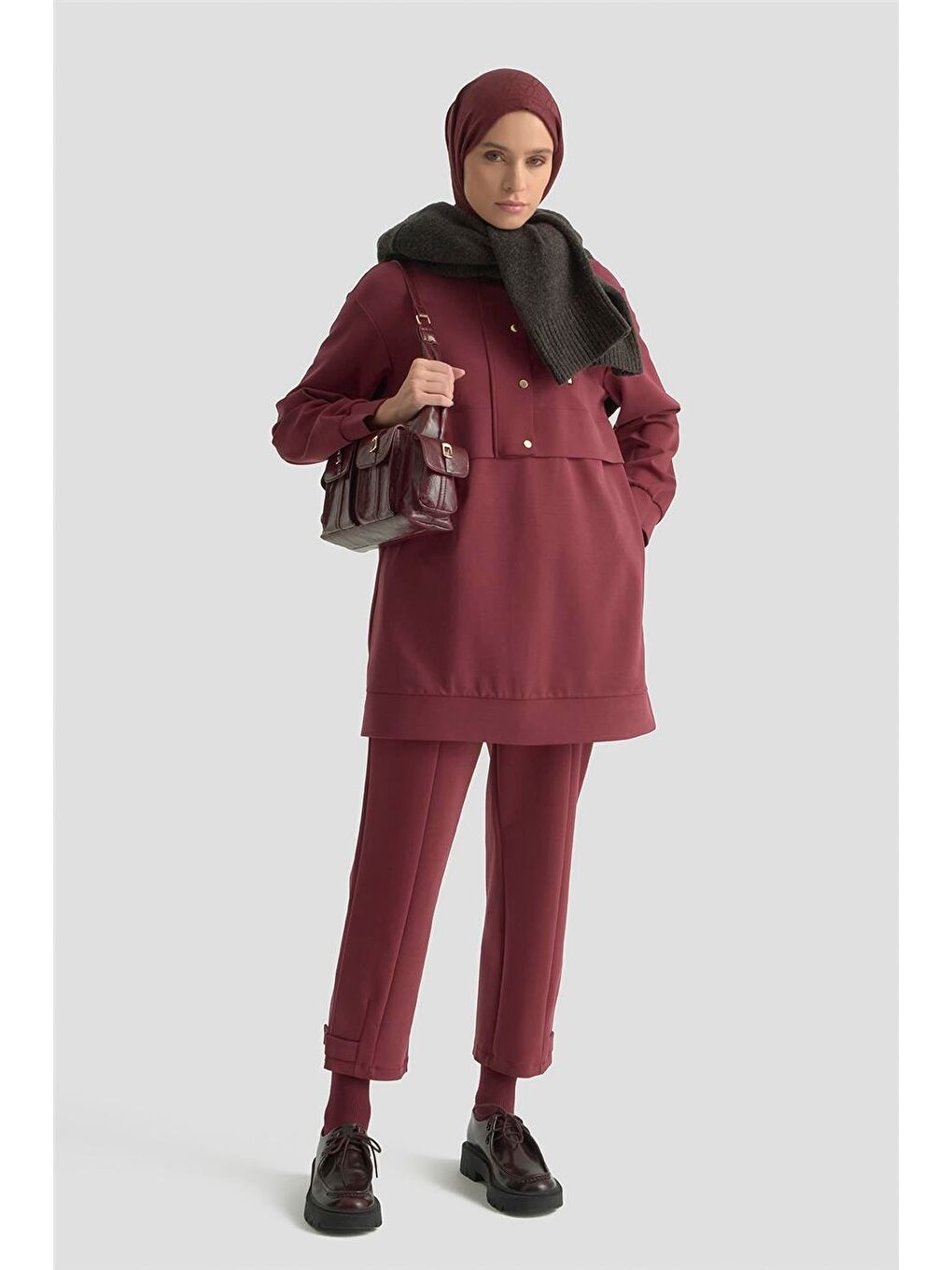 Takım 25Kt1661 Bordo-1