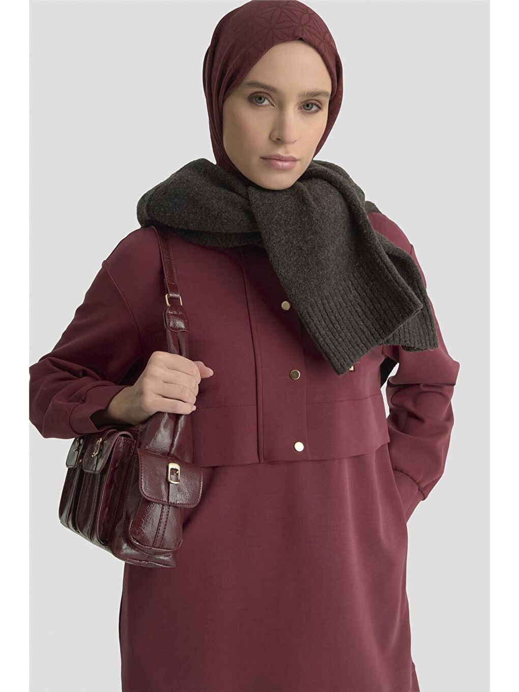 Takım 25Kt1661 Bordo-2