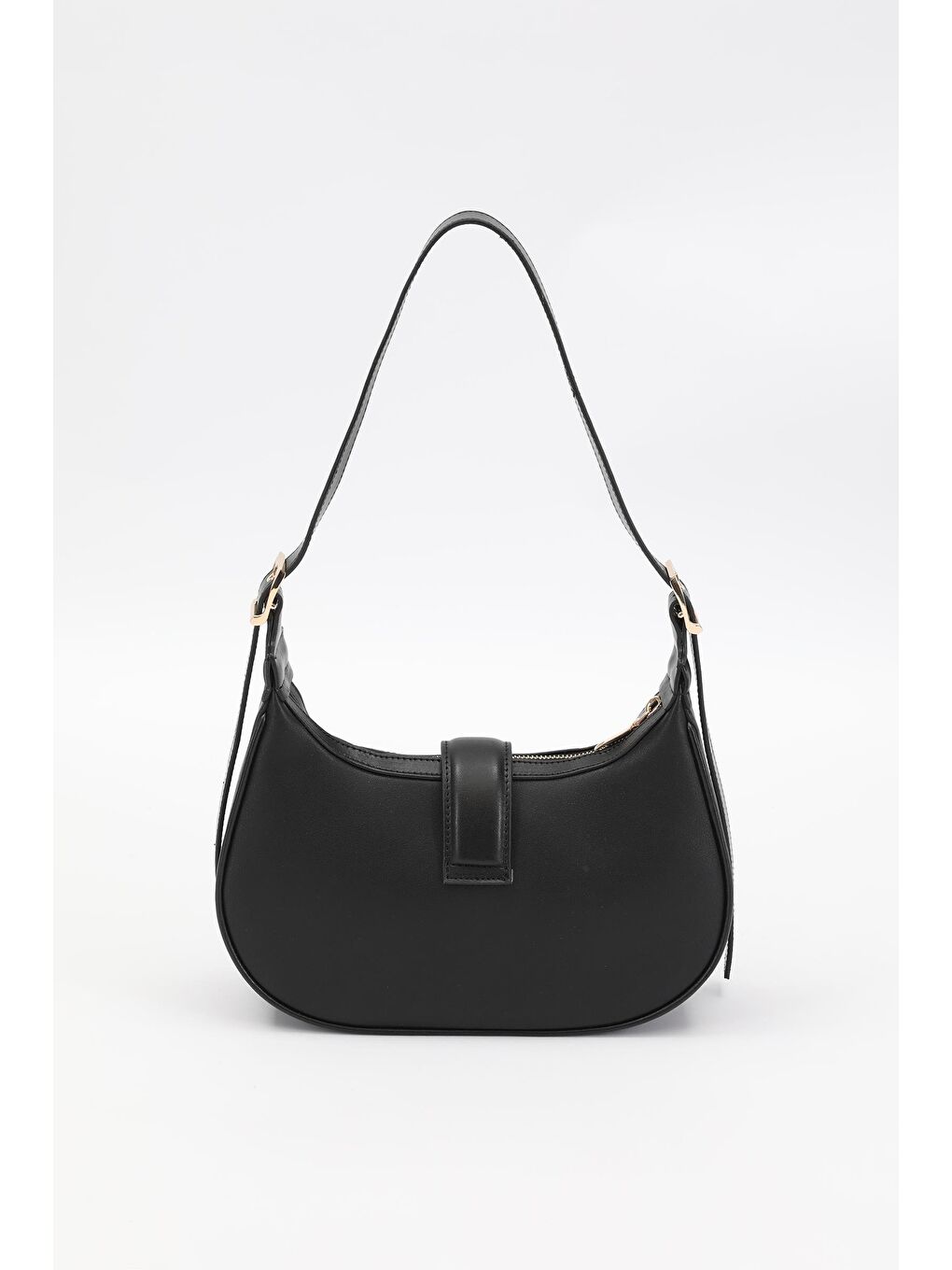 Siyah Kadın El ve Omuz Moon Çanta 930212-4
