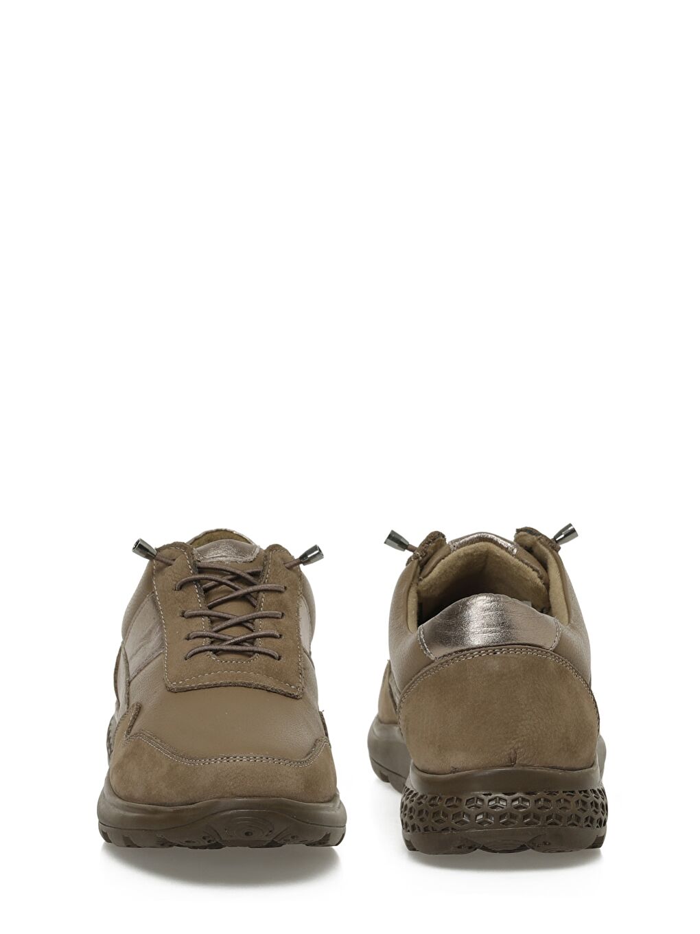 105340.NZ5PR Bej Kadın Düz Ayakkabı-4