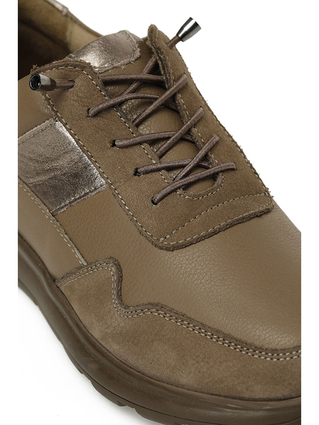 105340.NZ5PR Bej Kadın Düz Ayakkabı-6