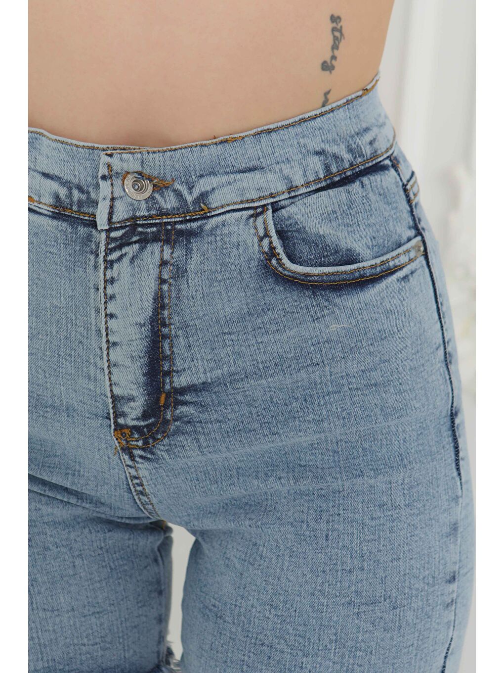 Denim Şort Acik Mavi - 27100-6