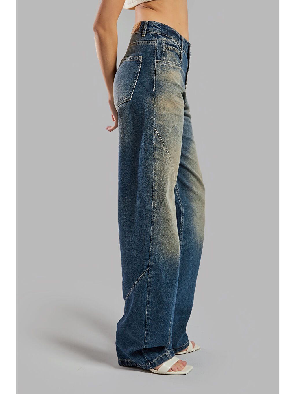 Mavi Kadın T.Kot Rengi 2S525 Loose Baggy Fit %100 Pamuk Denim-2