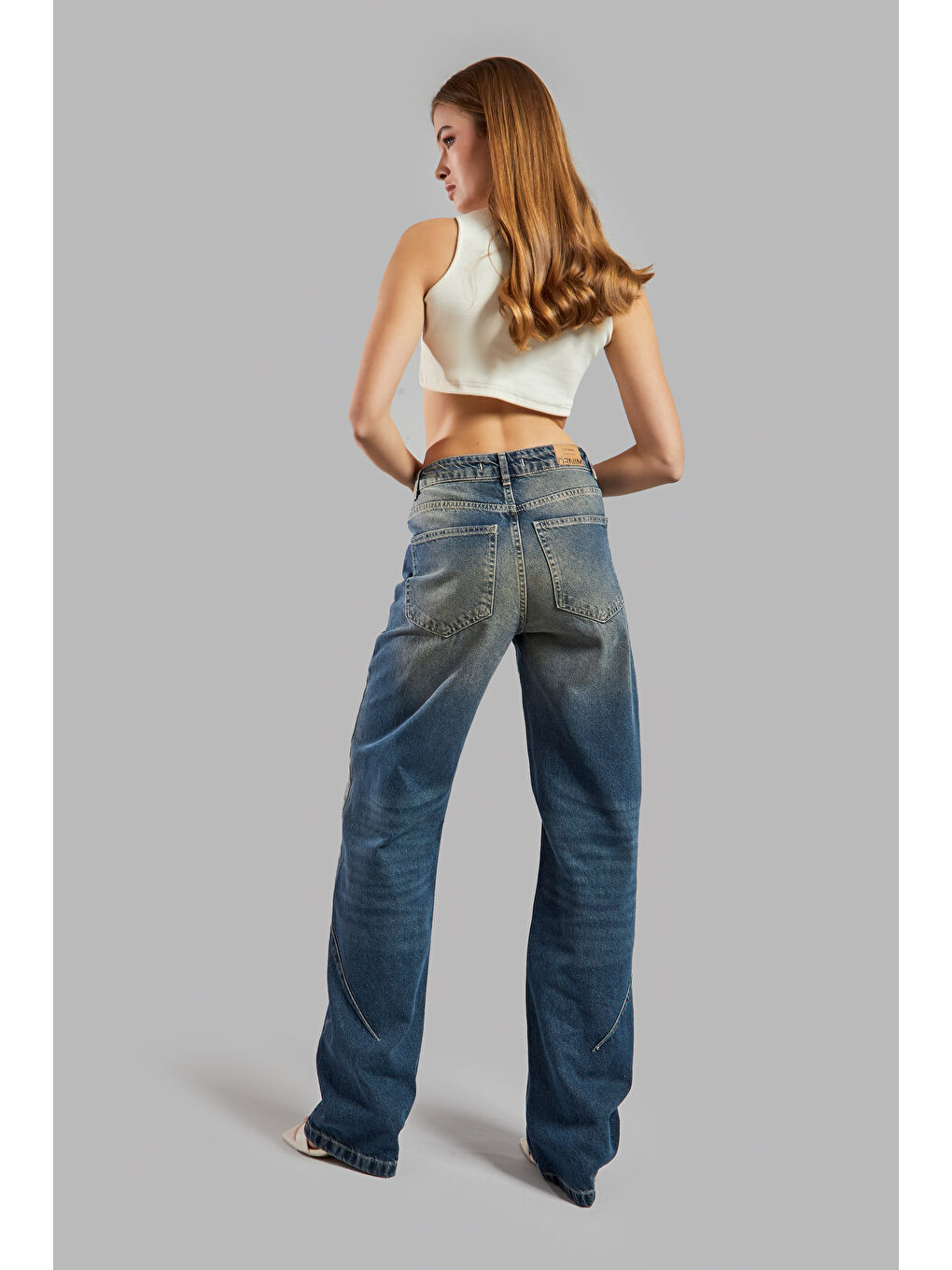 Mavi Kadın T.Kot Rengi 2S525 Loose Baggy Fit %100 Pamuk Denim-3