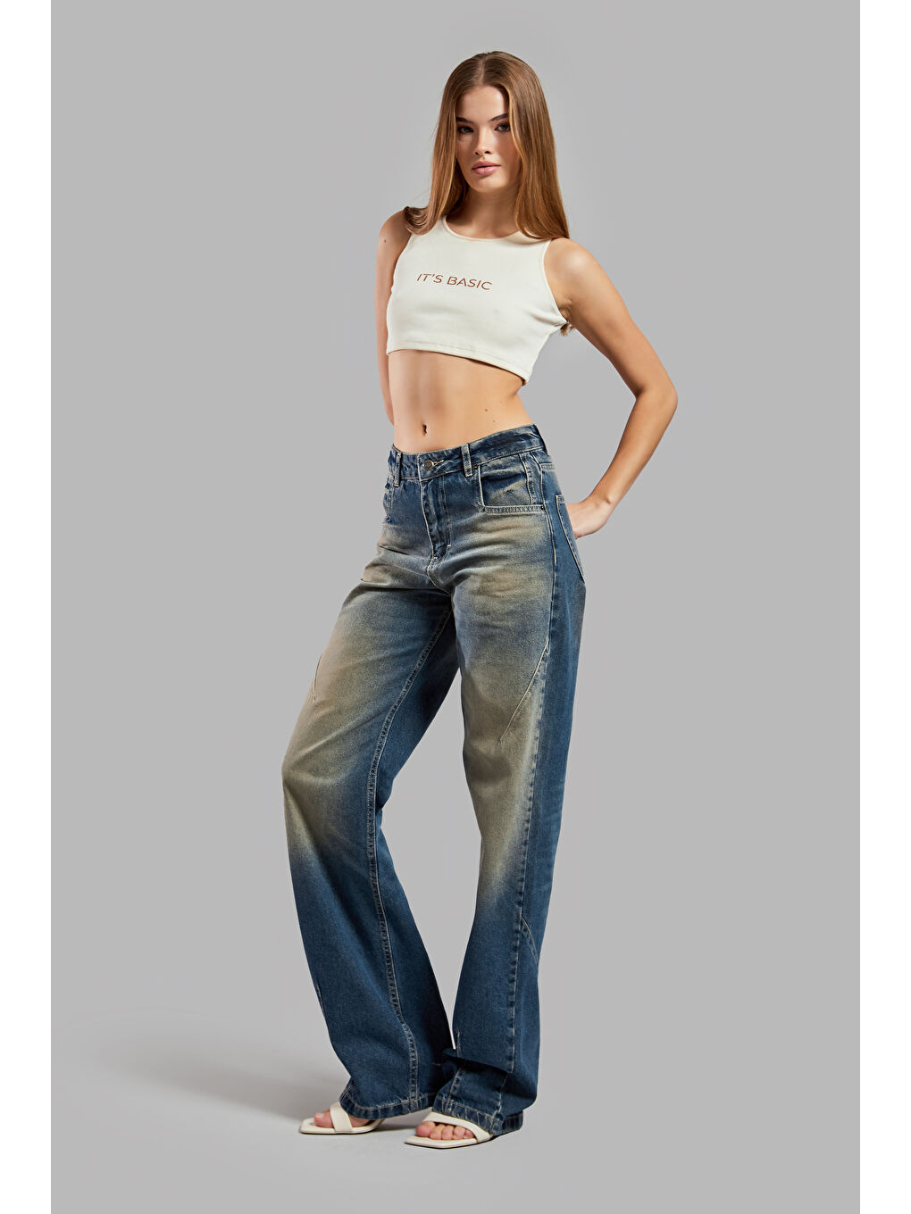 Mavi Kadın T.Kot Rengi 2S525 Loose Baggy Fit %100 Pamuk Denim-4