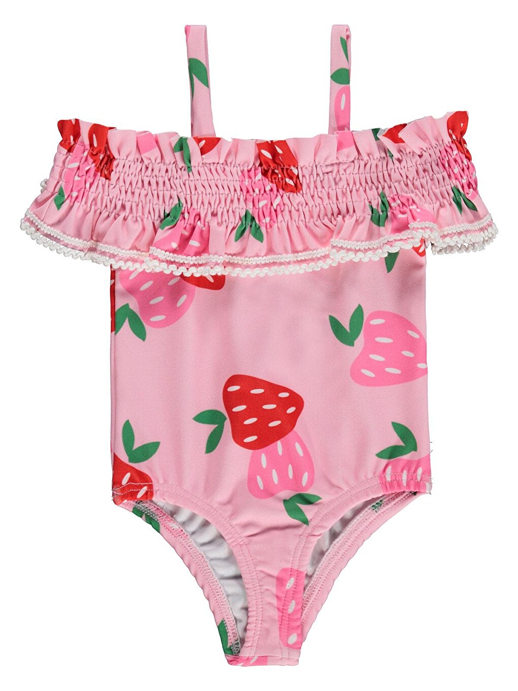 Baby Gipeli Çilekli 6-18 AY Mayo - Pembe