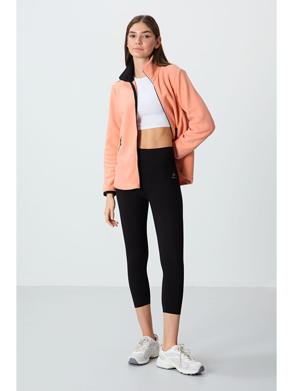 Slim Fit Yüksek Bel 3lü Paket Siyah Kadın Tayt-3