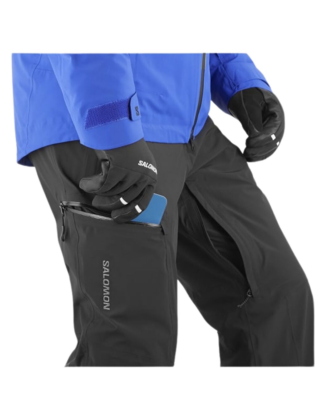 Brilliant Pant Erkek Siyah Kayak Pantolonu-1