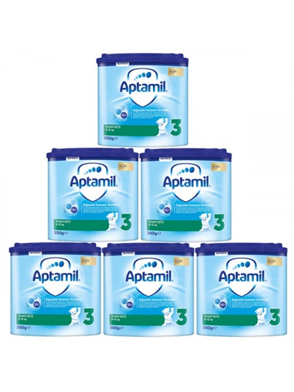 Aptamil 3 Devam Sütü 350 g 9-12 Ay Akıllı Kutu x 6 Adet