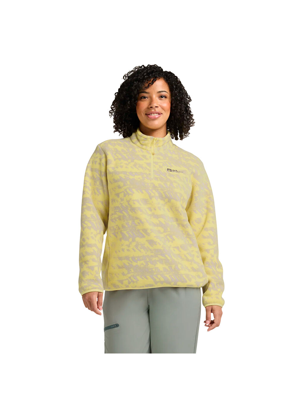 Big Sky Hz Kadın Sarı Polar