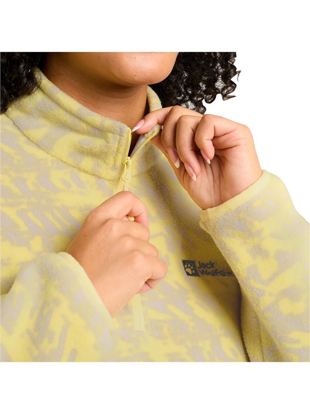 Big Sky Hz Kadın Sarı Polar-1