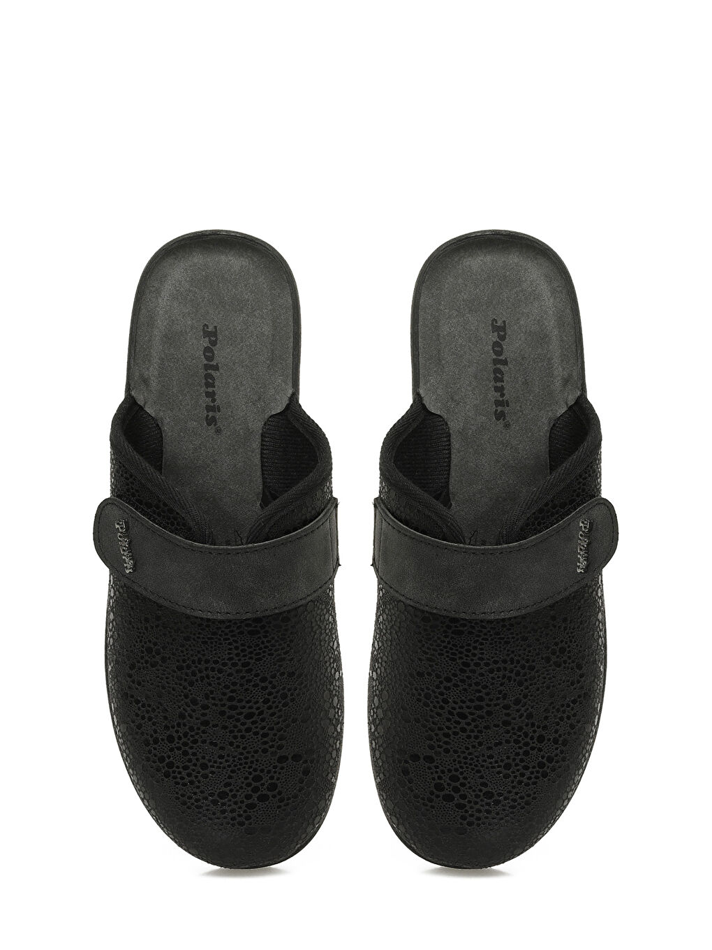 609023.Z5PR Siyah Kadın Ev Terliği-3