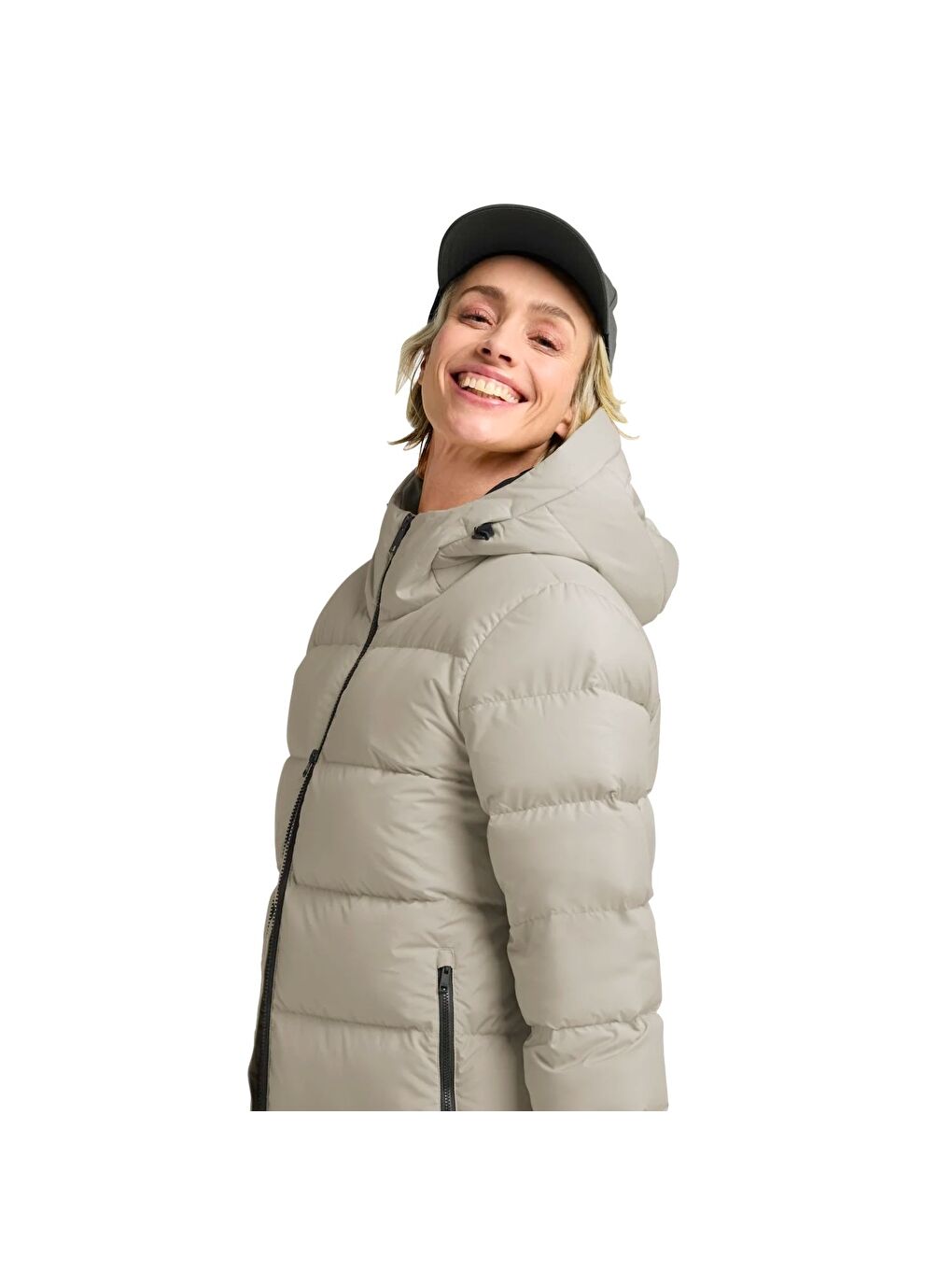 Ekru Frozen Palace Rds Kadın Bej Outdoor Ceketi-1