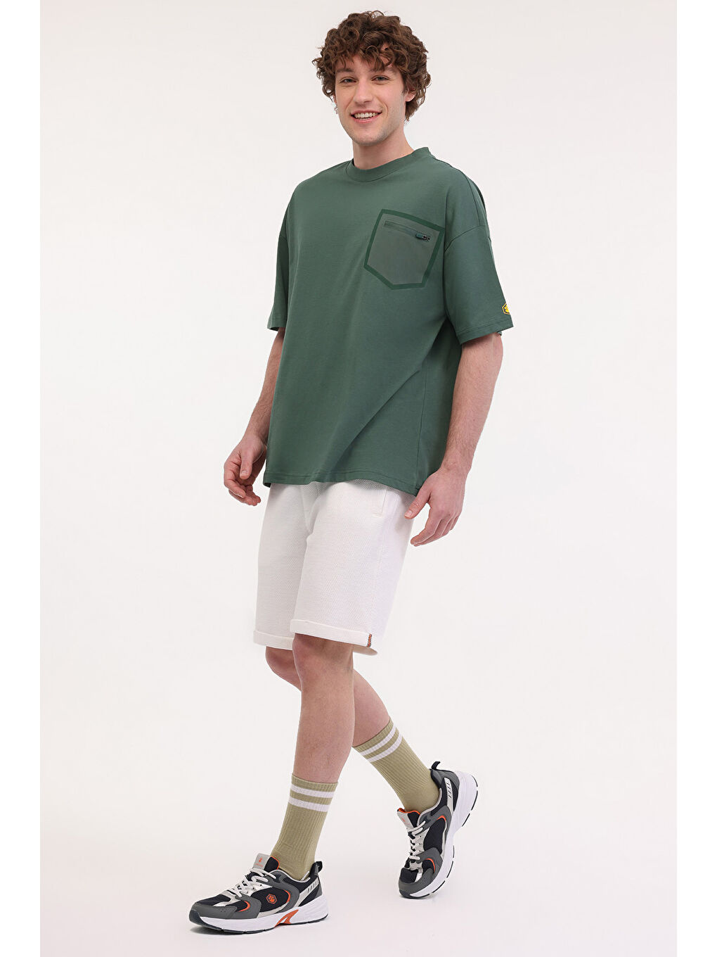 ML HECTOR 20URB1063 5FX Beyaz Erkek Şort-4