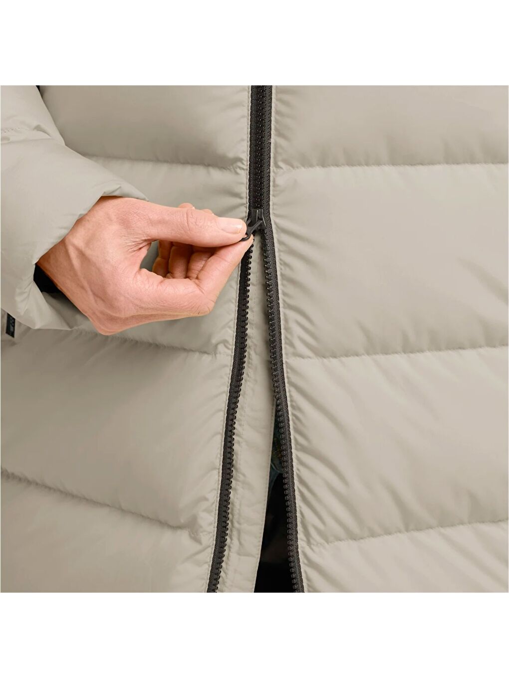 Ekru Frozen Palace Rds Kadın Bej Outdoor Ceketi-4