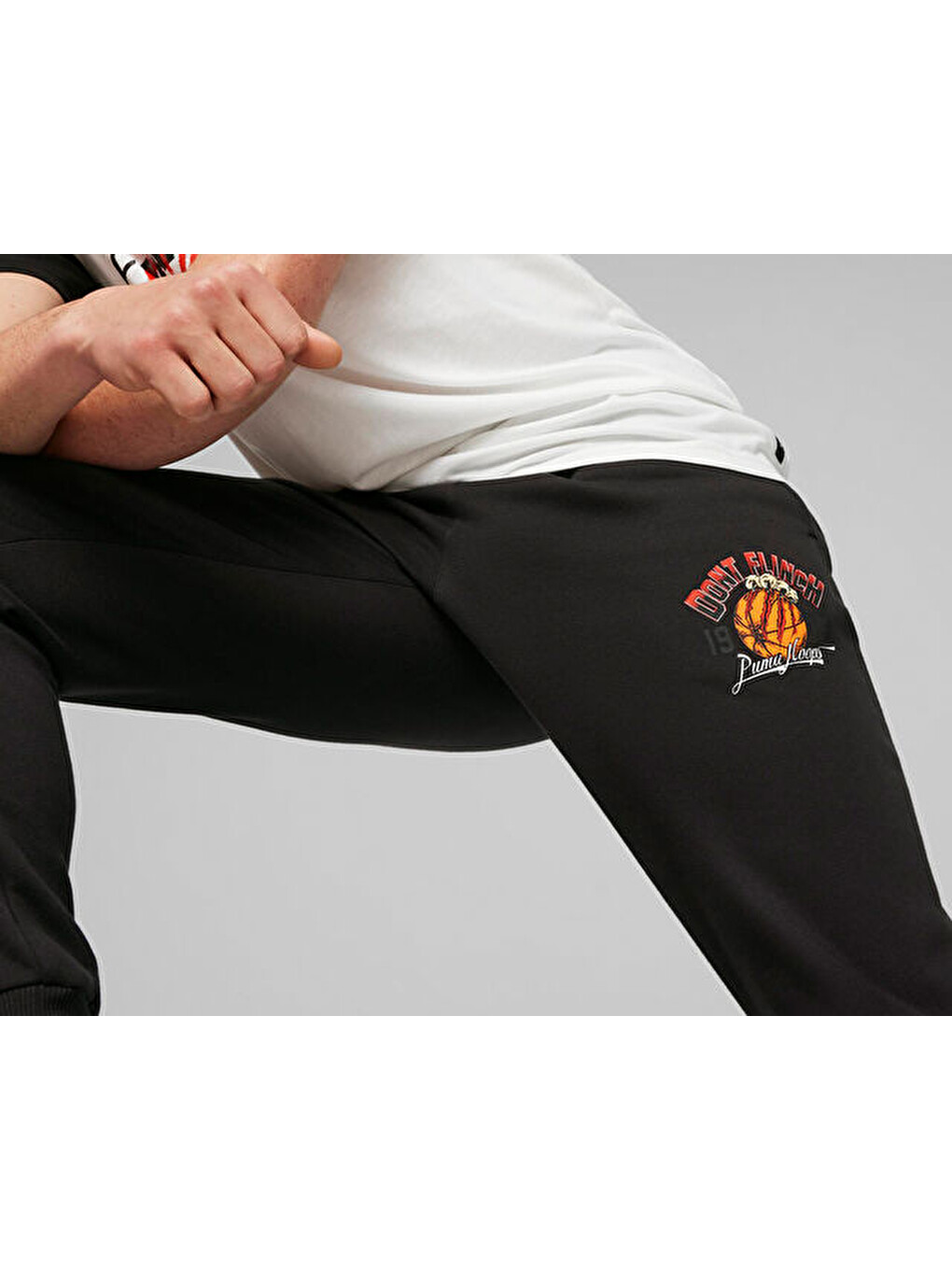 Graphic Booster Sweat Erkek Günlük Eşofman Altı 62481301 Siyah-3